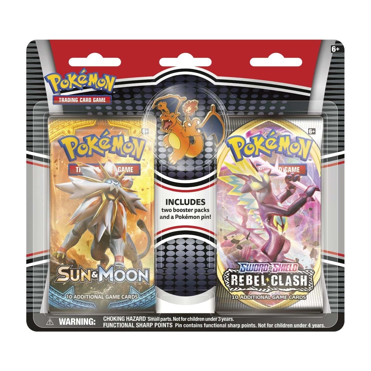 Pokémon TCG: Charizard Collector's Pin 2-Pack Blister