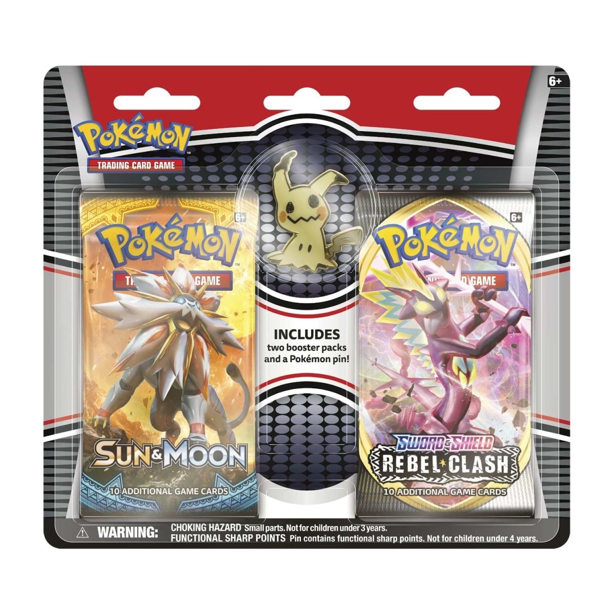Pokémon TCG: Mimikyu Collector's Pin 2-Pack Blister