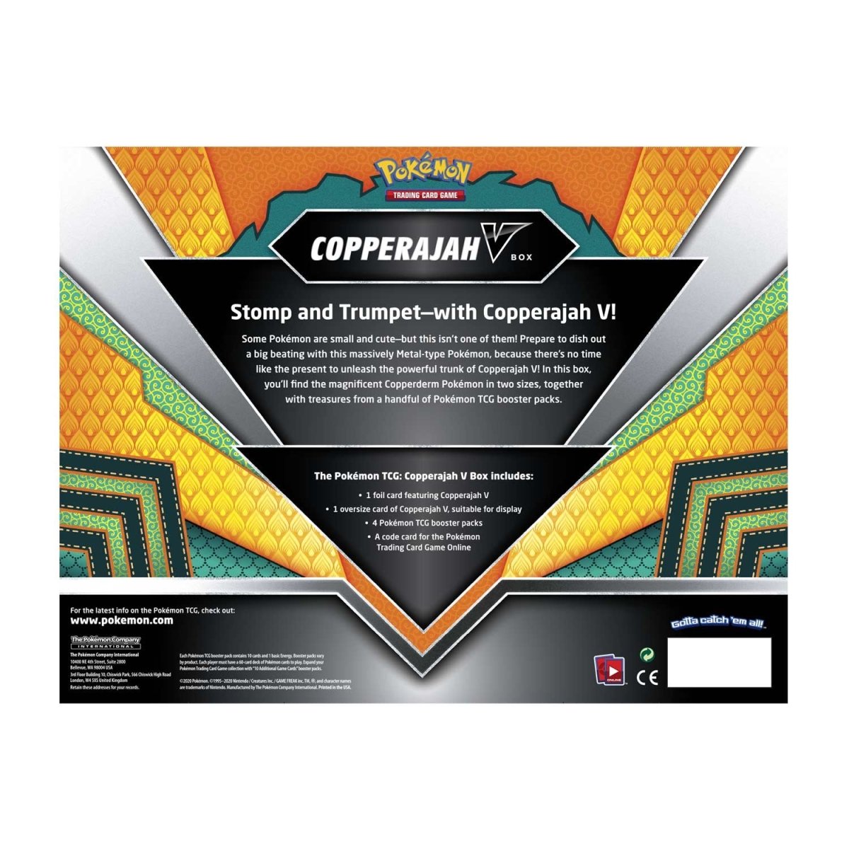 Pokémon TCG: Copperajah V Box