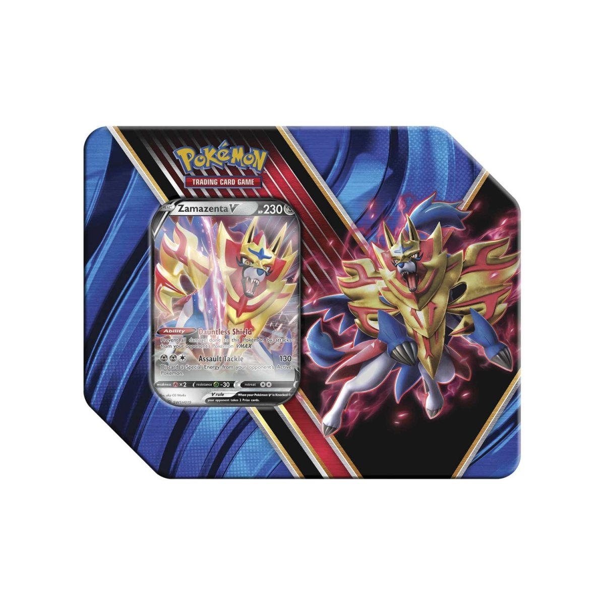 Pokémon TCG: Legends of Galar Zamazenta Tin