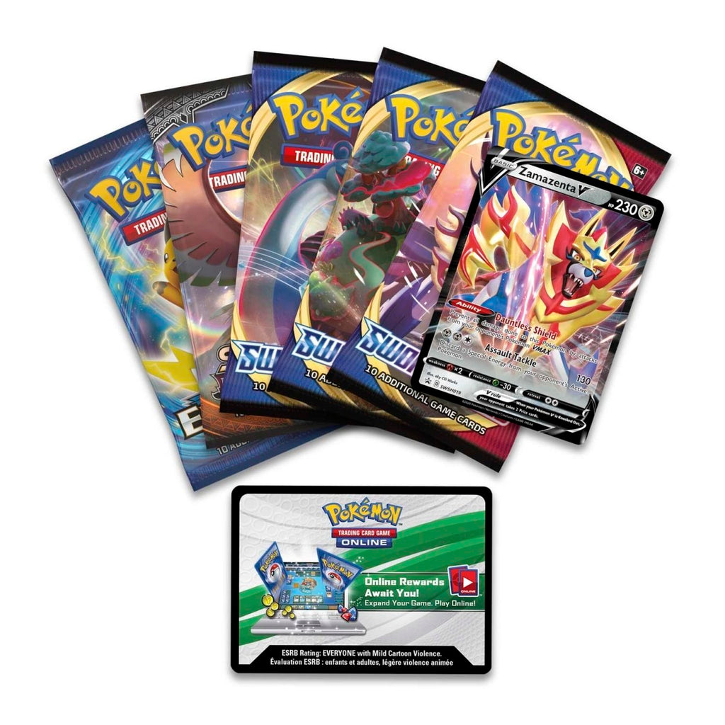Pokémon TCG: Legends of Galar Zamazenta Tin