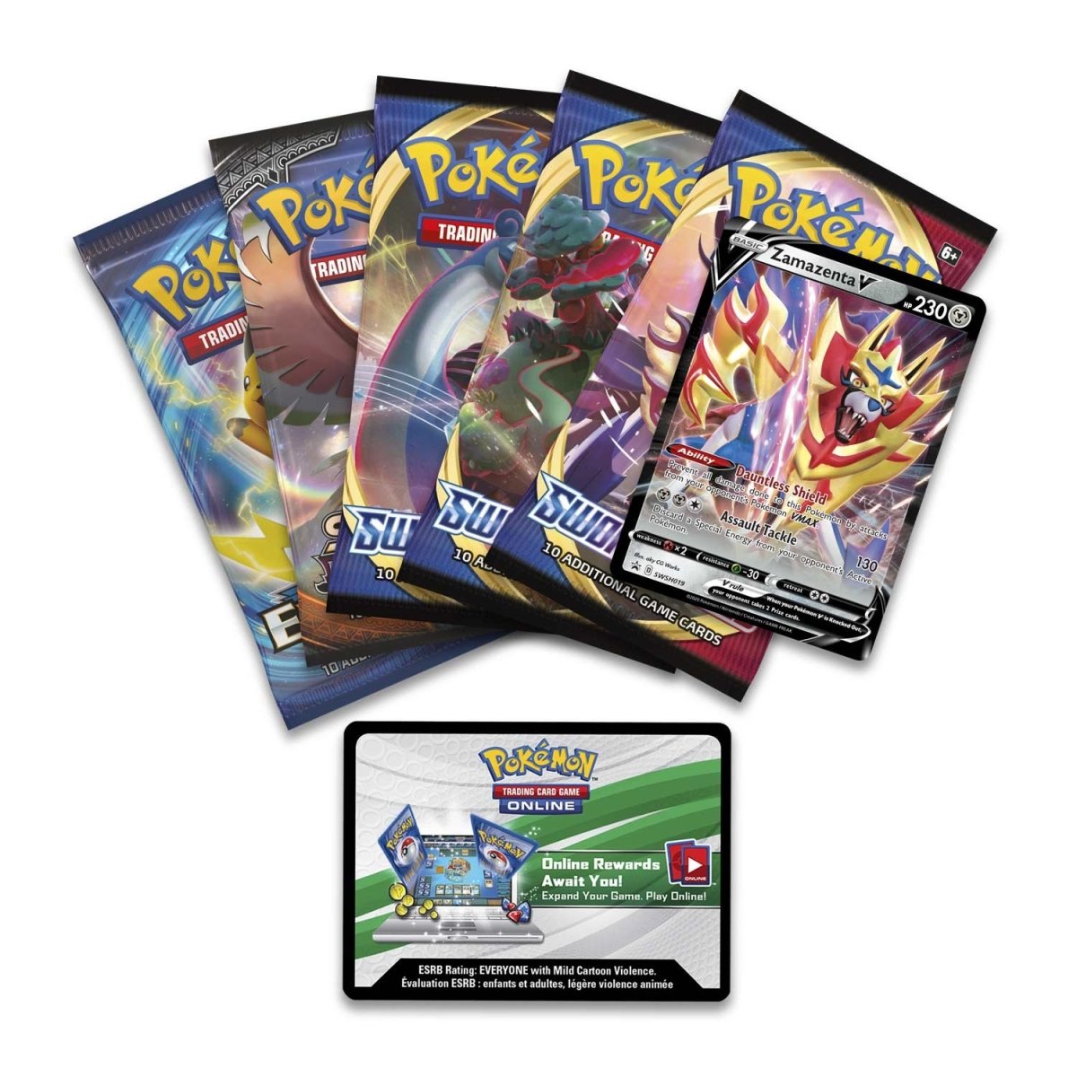 Pokémon TCG: Legends of Galar Zamazenta Tin