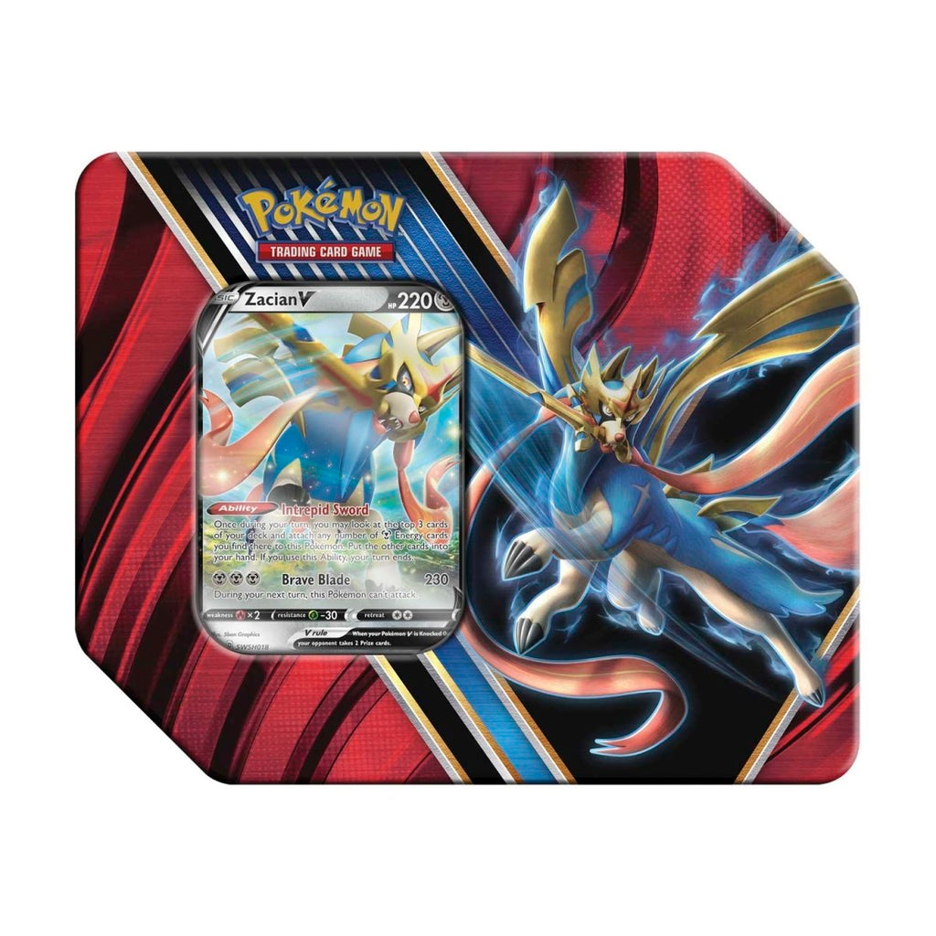Pokémon TCG: Legends of Galar Zacian Tin