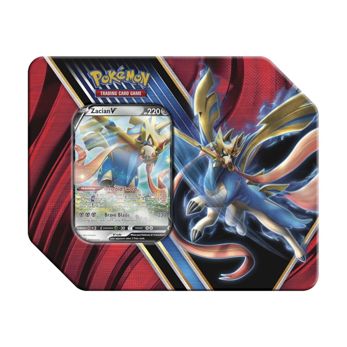 Pokémon TCG: Legends of Galar Zacian Tin