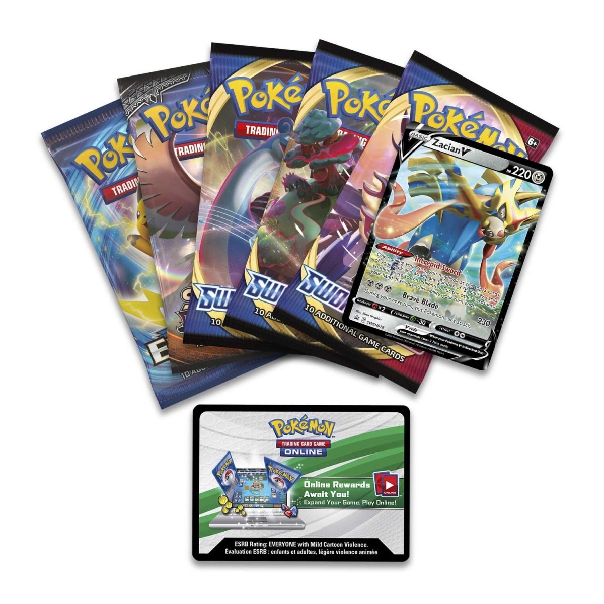 Pokémon TCG: Legends of Galar Zacian Tin