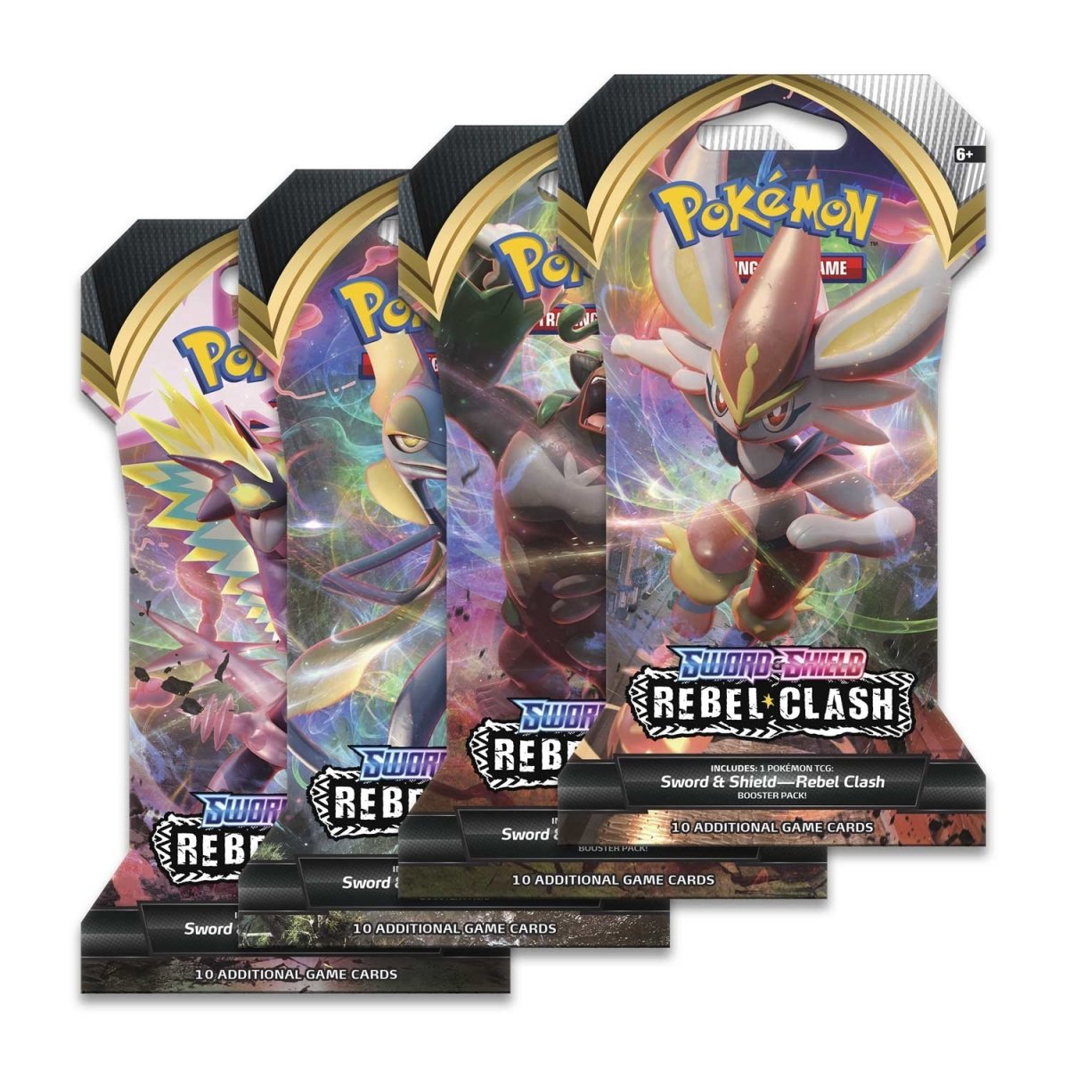 Pokémon TCG: Rebel Clash Sleeved Booster Pack