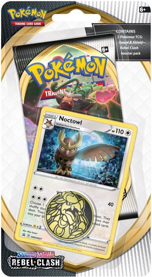 Pokémon TCG: Rebel Clash Noctowl 1-Pack Blister