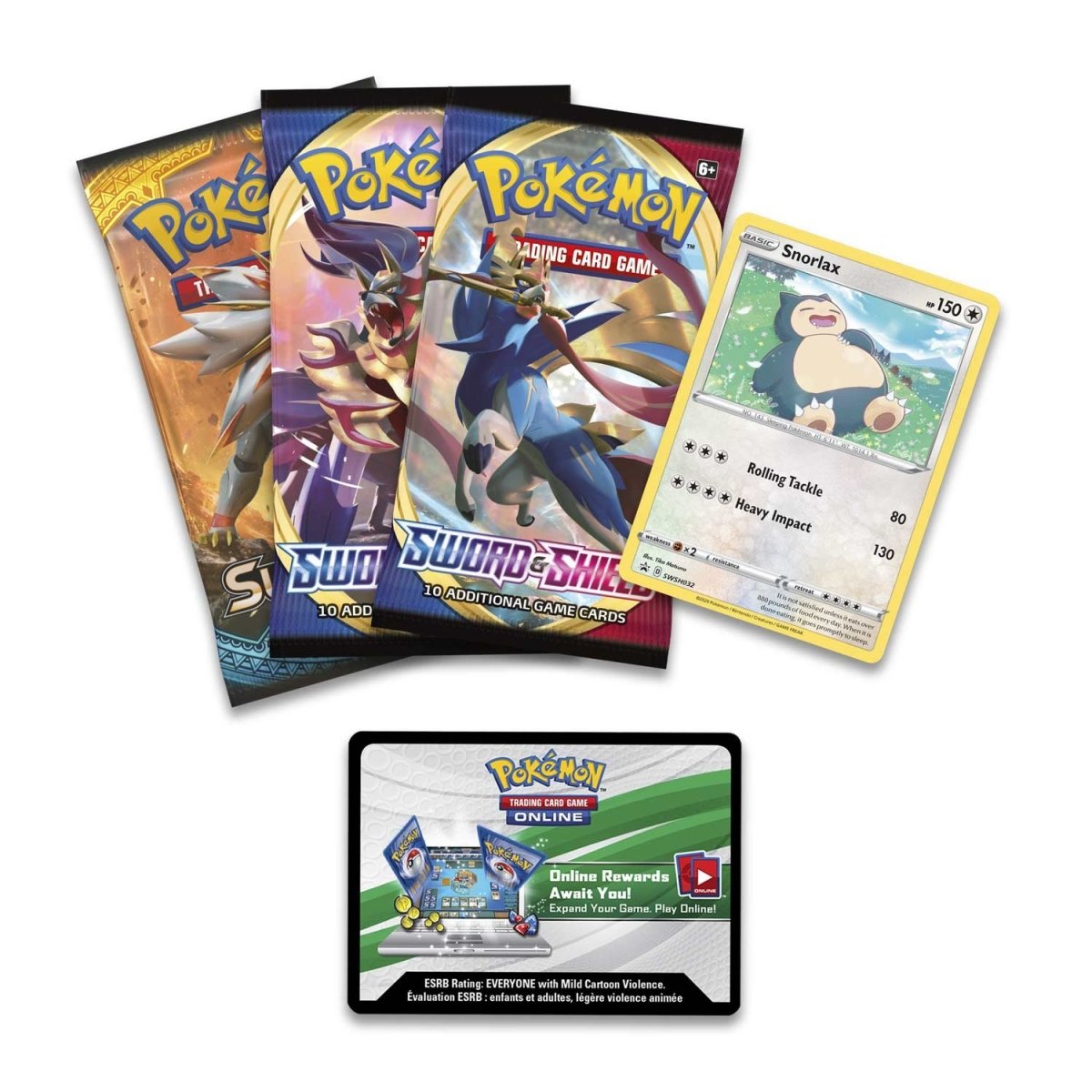 Pokémon TCG: Snorlax Pin Collection