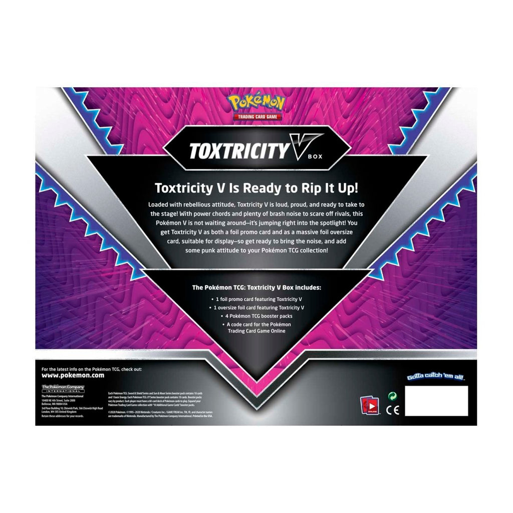 Pokémon TCG: Toxtricity V Box