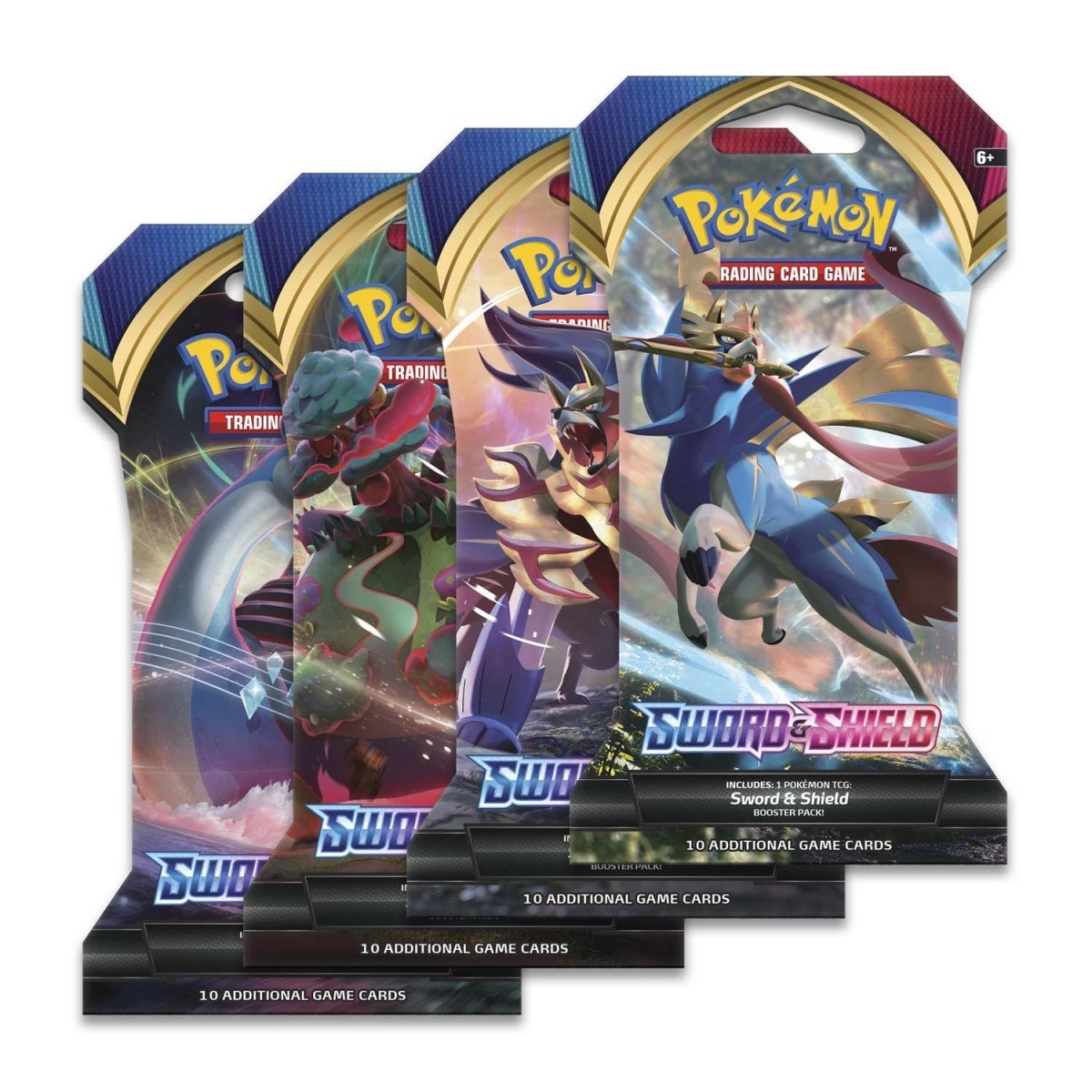 Pokémon TCG: Sword & Shield Base Set Sleeved Booster Pack