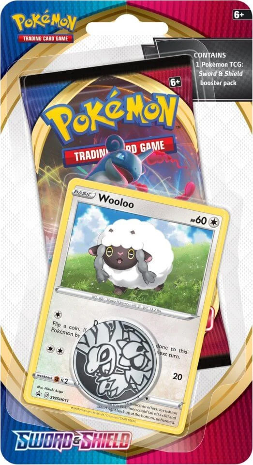 Pokémon TCG: Sword & Shield Wooloo 1-Pack Blister