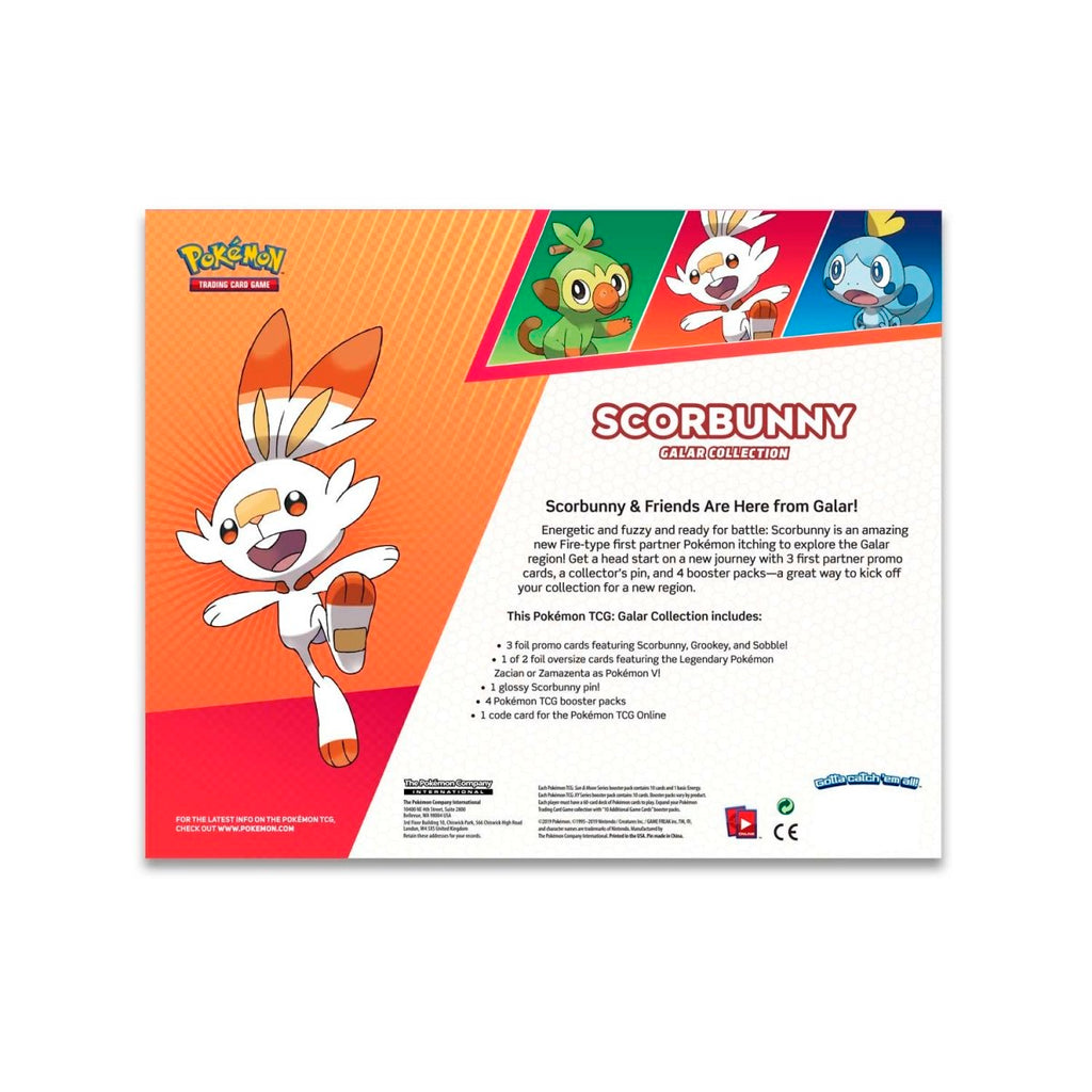 Pokémon TCG: Scorbunny Galar Collection