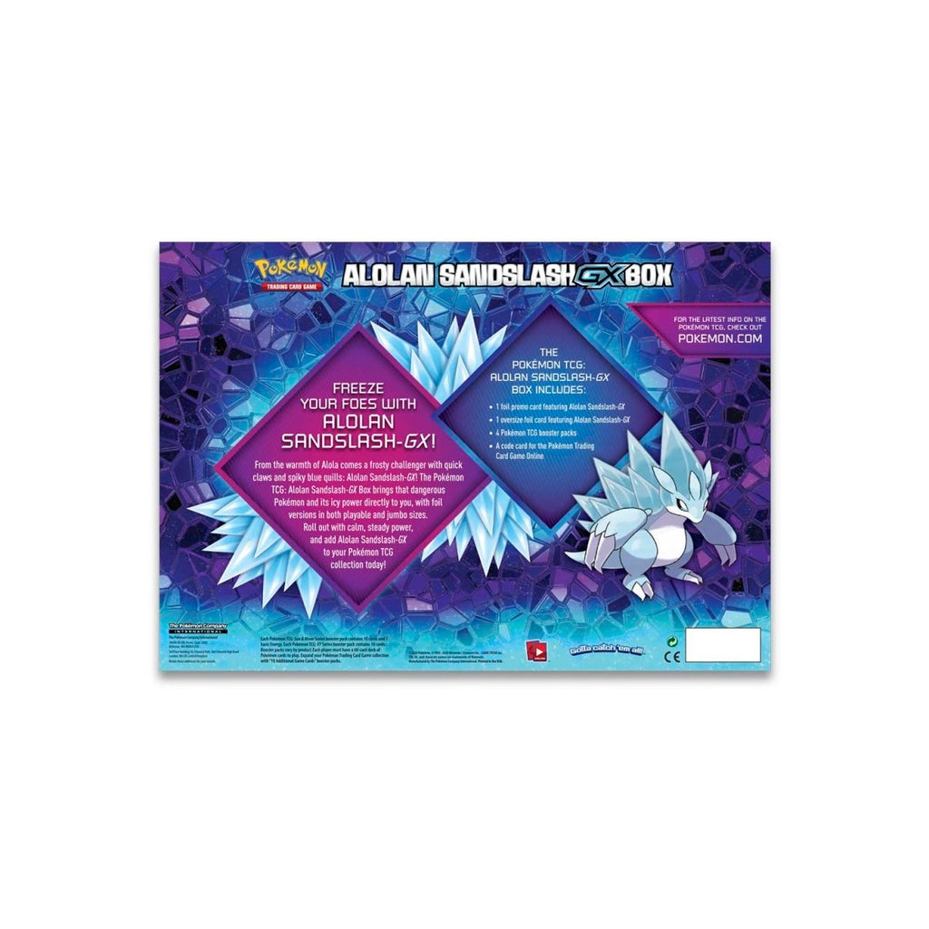Pokémon TCG: Alolan Sandslash-GX Box
