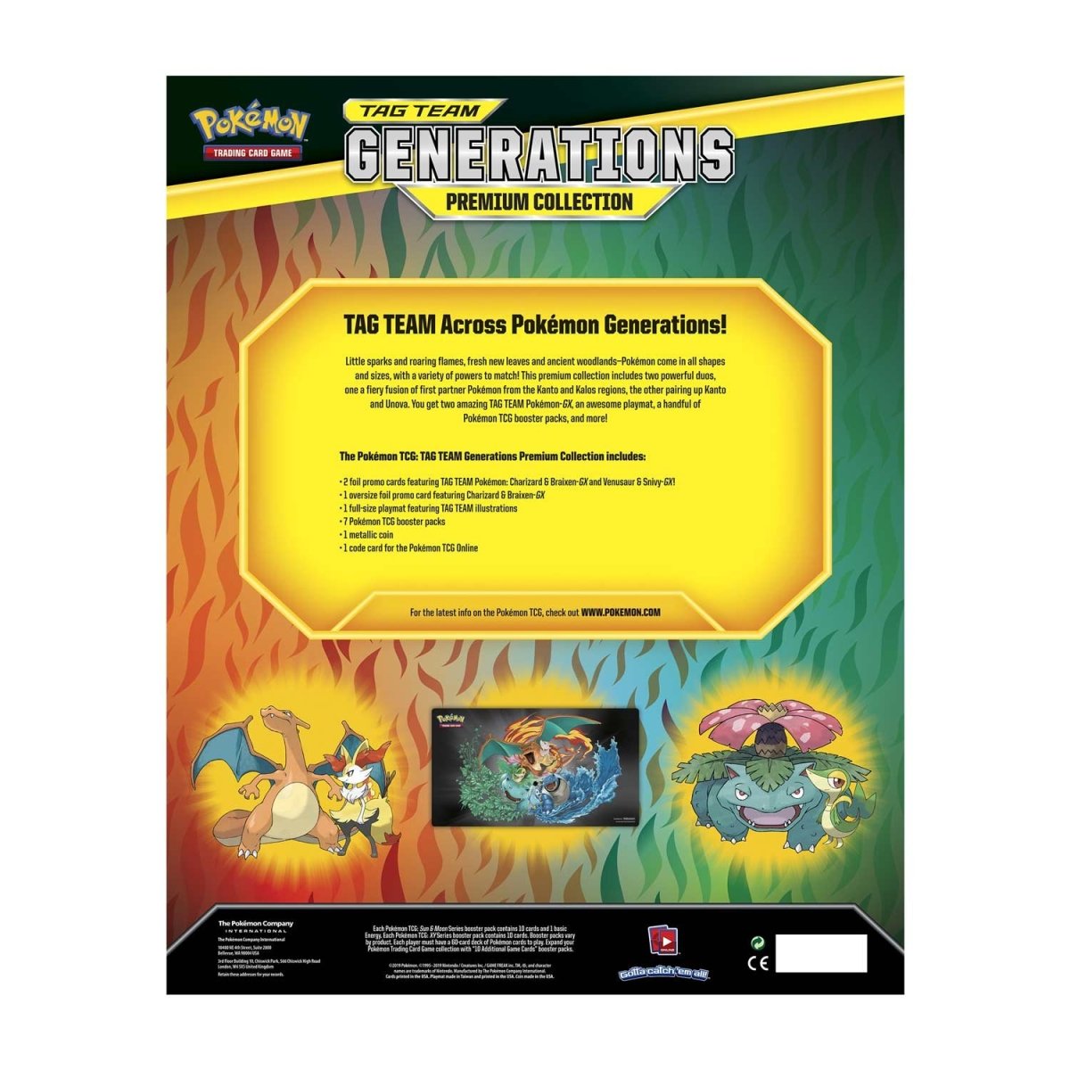 Pokémon TCG: TAG TEAM Generations Premium Collection