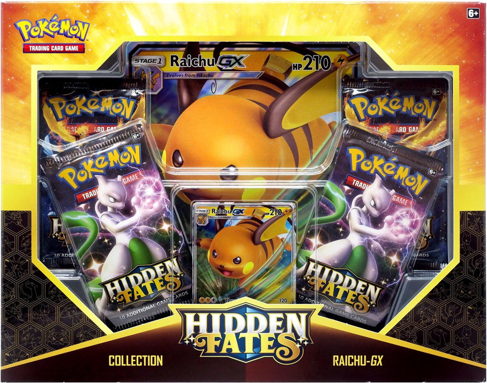 Pokémon TCG: Hidden Fates Collection—Raichu-GX