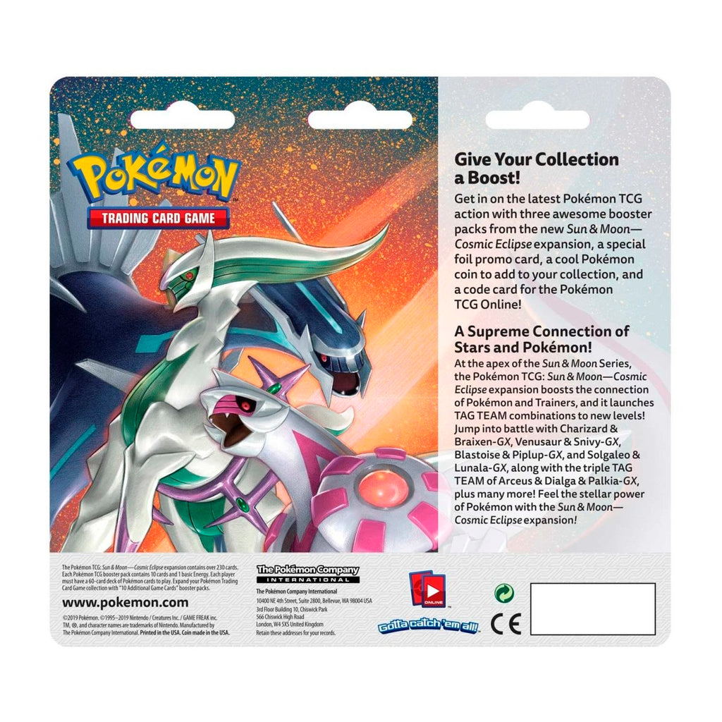 Pokémon TCG: Cosmic Eclipse Victini 3-Pack Blister