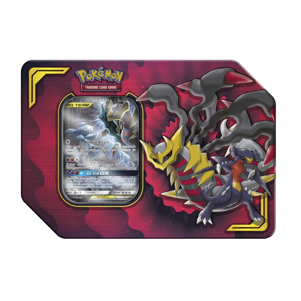Pokémon TCG: Power Partnership Garchomp & Giratina-GX Tin