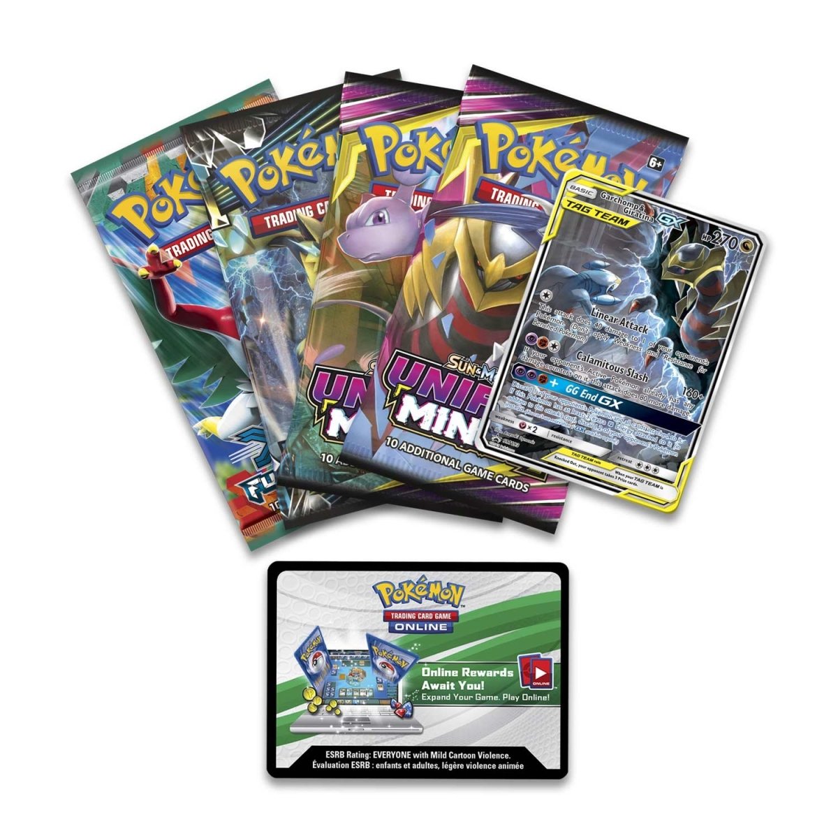 Pokémon TCG: Power Partnership Garchomp & Giratina-GX Tin