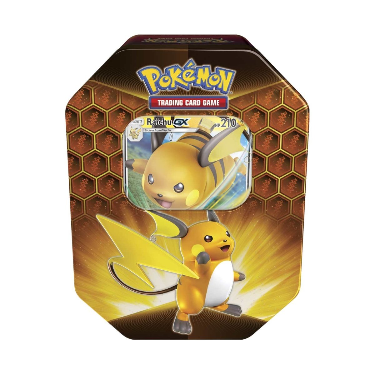 Pokémon TCG: Hidden Fates Raichu-GX Tin