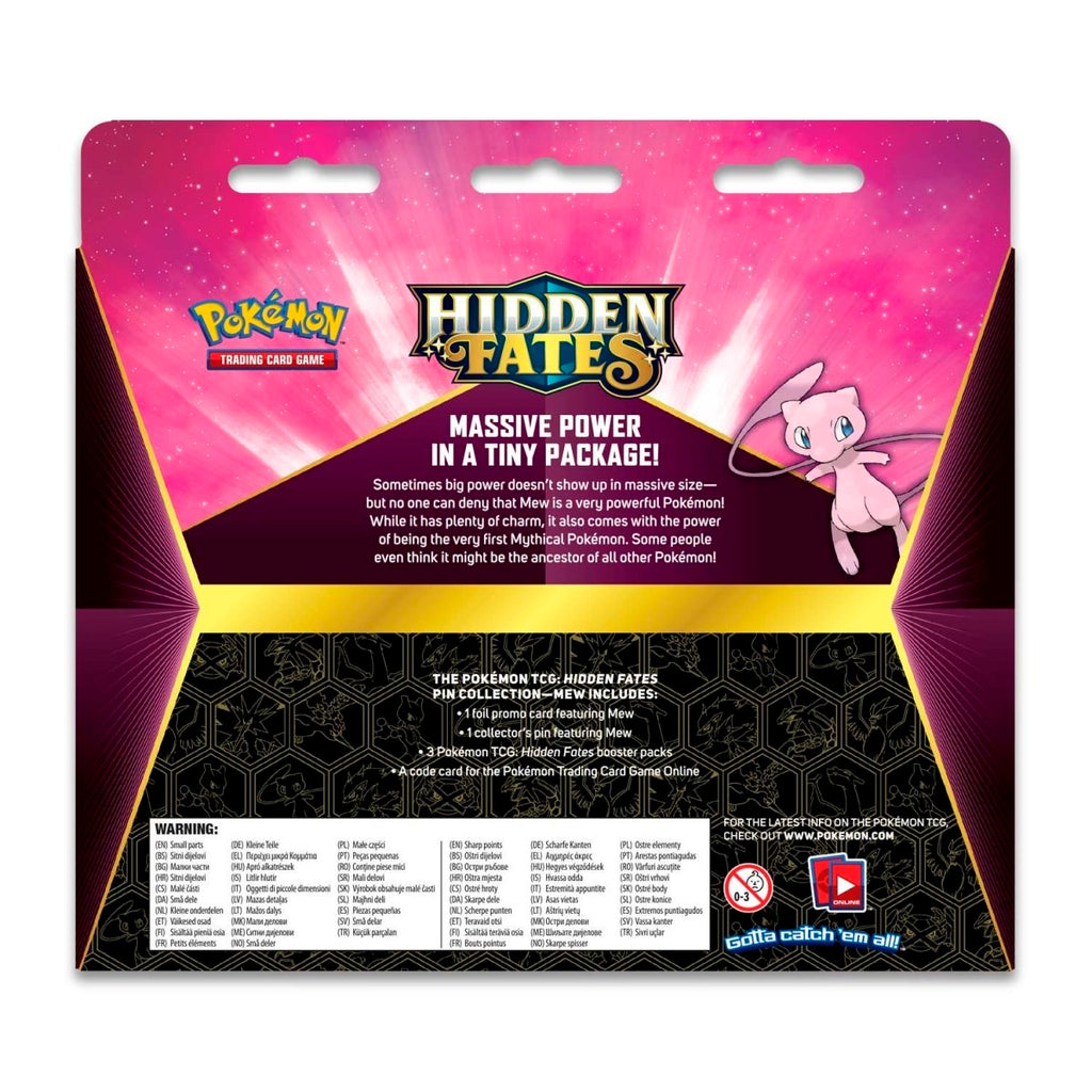 Pokémon TCG: Hidden Fates Pin Collection—Mew