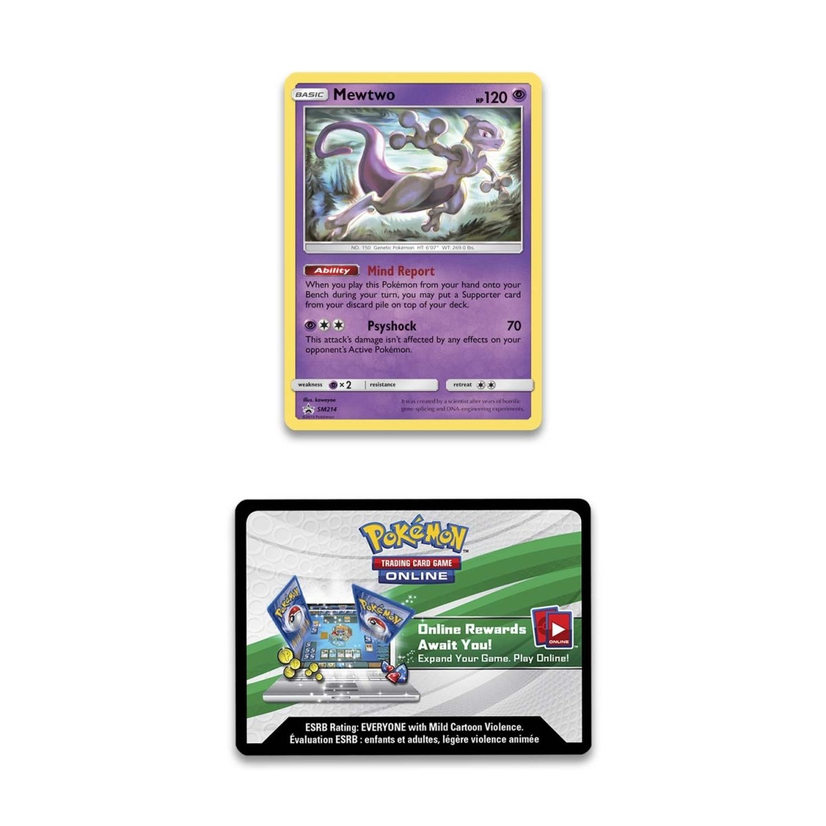 Pokémon TCG: Hidden Fates Pin Collection—Mewtwo
