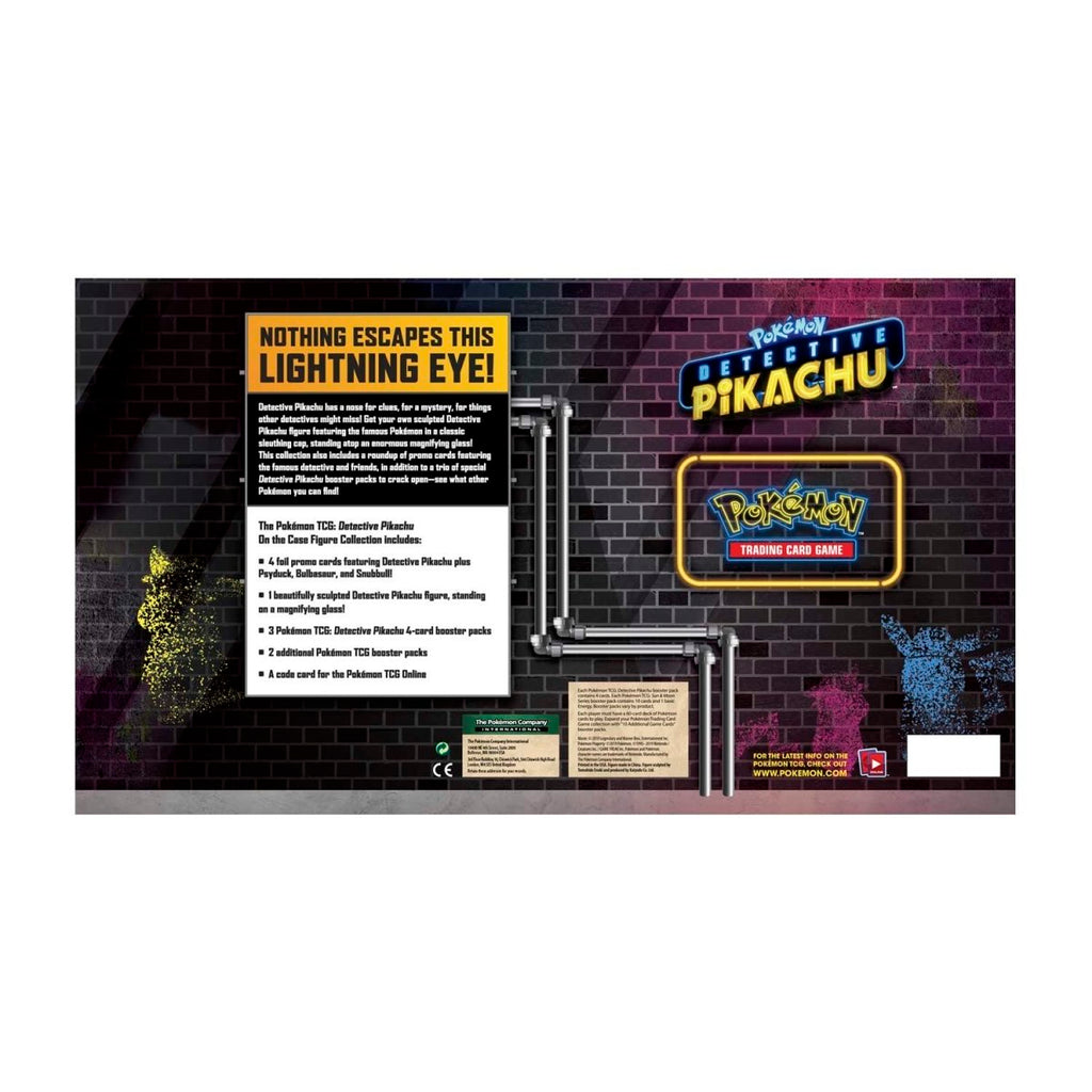 Pokémon TCG: Detective Pikachu On the Case Figure Collection