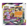 Pokémon TCG: Unified Minds Stakataka 3-Pack Blister