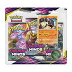 Pokémon TCG: Unified Minds Stakataka 3-Pack Blister