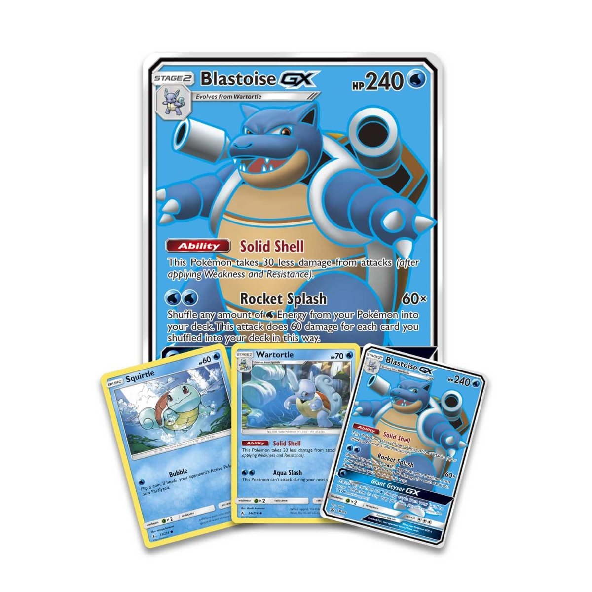 Pokémon TCG: Blastoise-GX Premium Collection