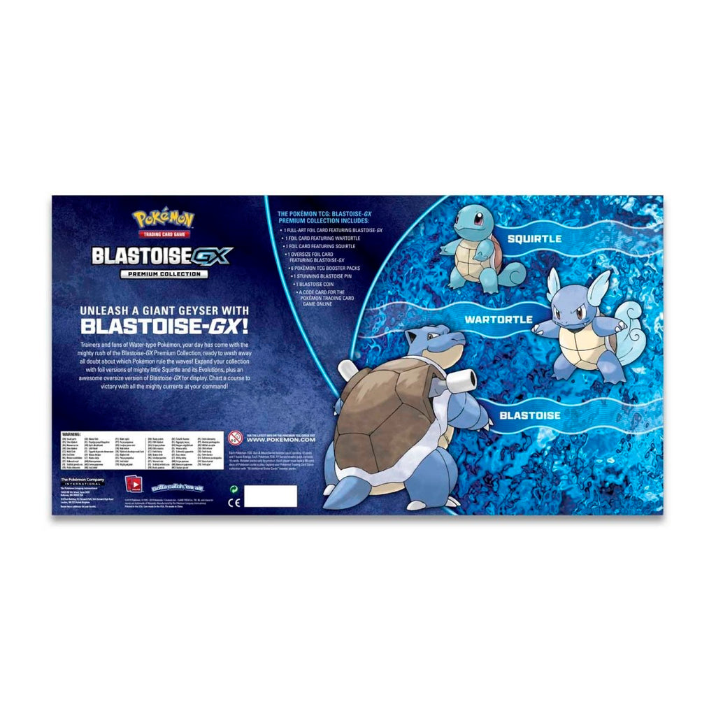 Pokémon TCG: Blastoise-GX Premium Collection