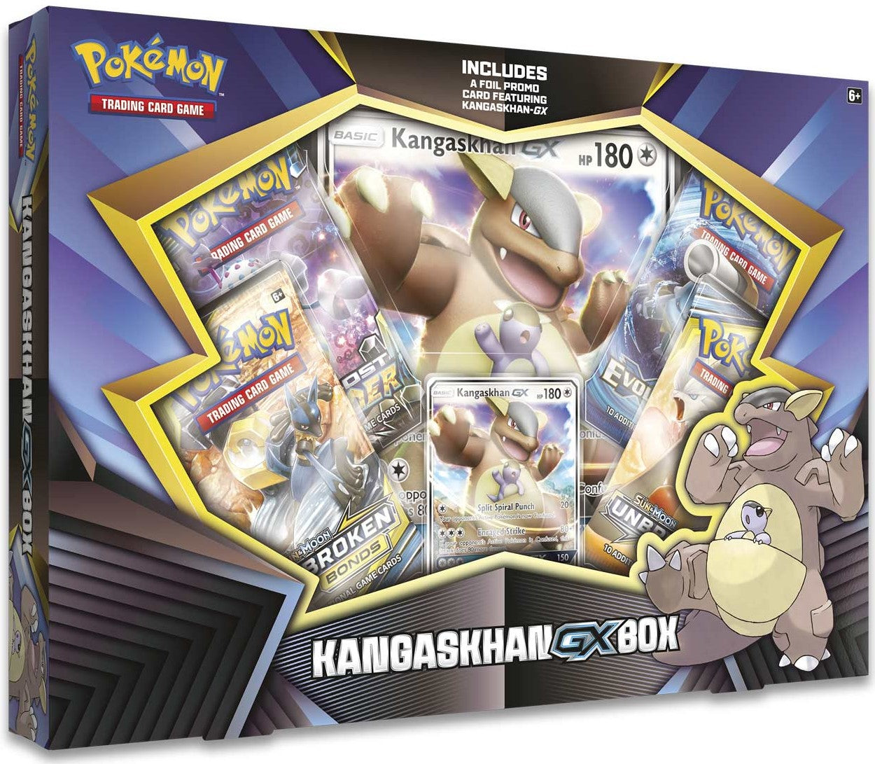 Pokémon TCG: Kangaskhan-GX Box