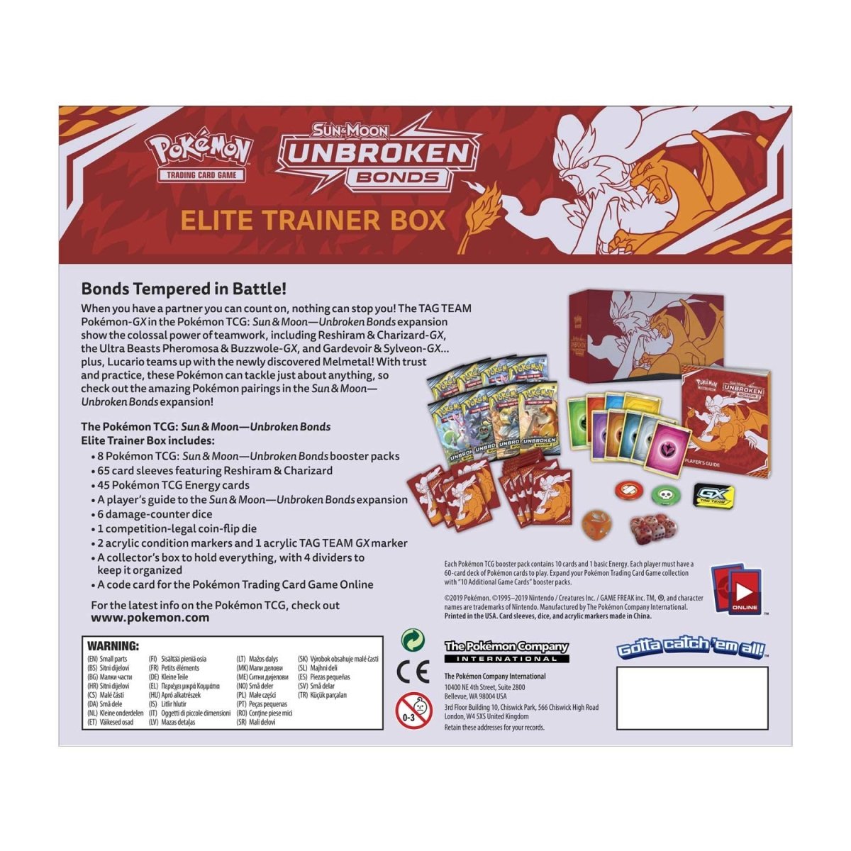 Pokémon TCG: Unbroken Bonds Elite Trainer Box