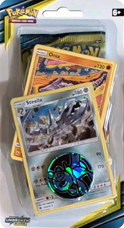 Pokémon TCG: Unbroken Bonds Onix & Steelix 1-Pack Blister