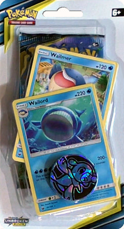 Pokémon TCG: Unbroken Bonds Wailmer & Wailord 1-Pack Blister