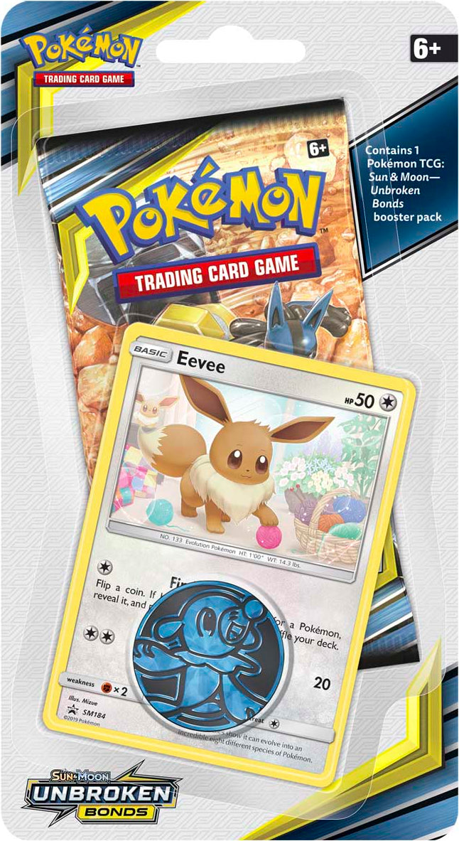 Pokémon TCG: Unbroken Bonds Eevee 1-Pack Blister