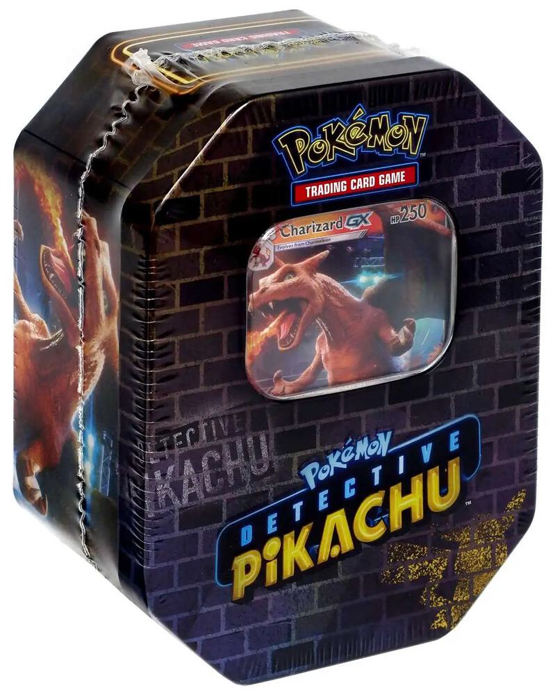 Pokémon TCG: Detective Pikachu Charizard-GX Tin