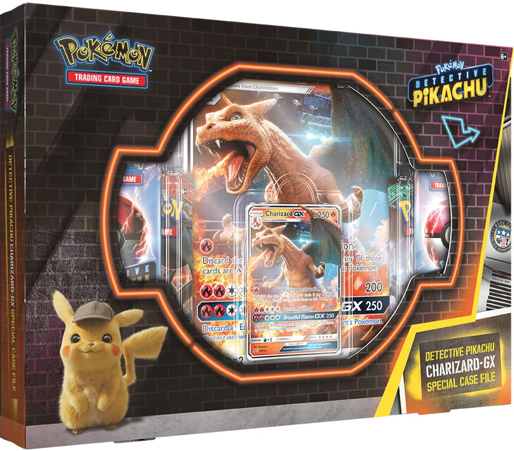 Pokémon TCG: Detective Pikachu Charizard-GX Special Case File