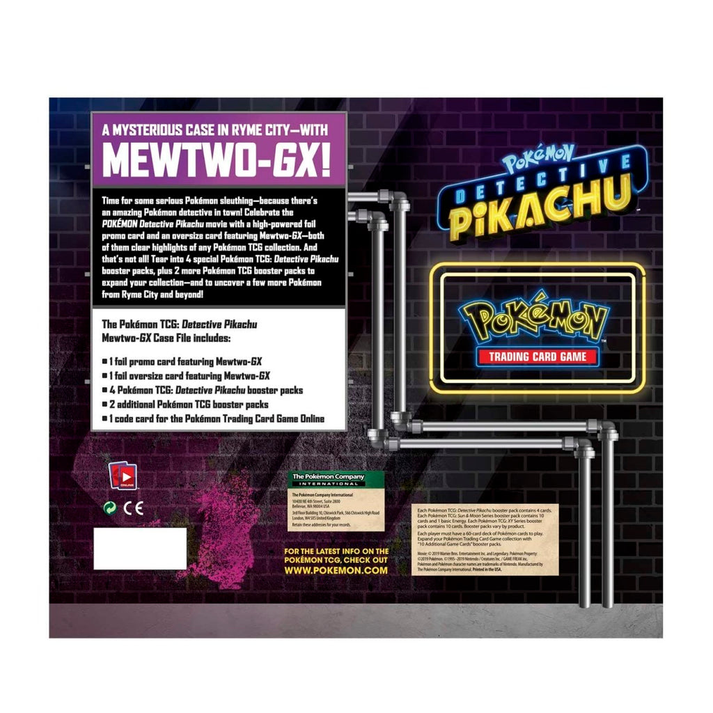 Pokémon TCG: Detective Pikachu Mewtwo-GX Case File