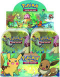 Pokémon TCG: Kanto Friends Mini Tins Display