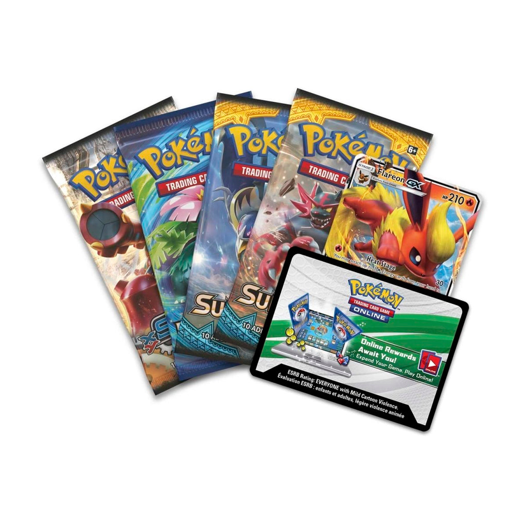 Pokémon TCG: Elemental Power Flareon-GX Tin