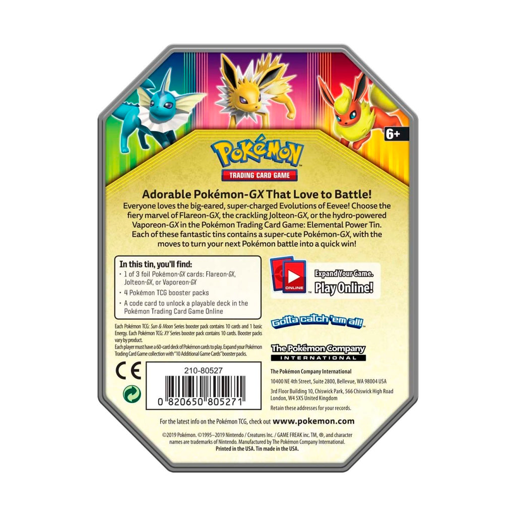 Pokémon TCG: Elemental Power Jolteon-GX Tin