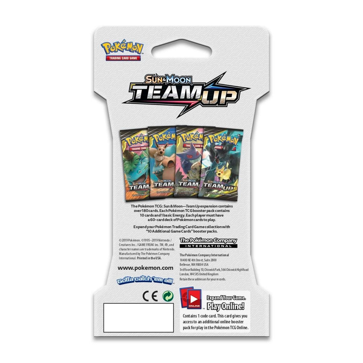Pokémon TCG: Team Up Sleeved Booster Pack