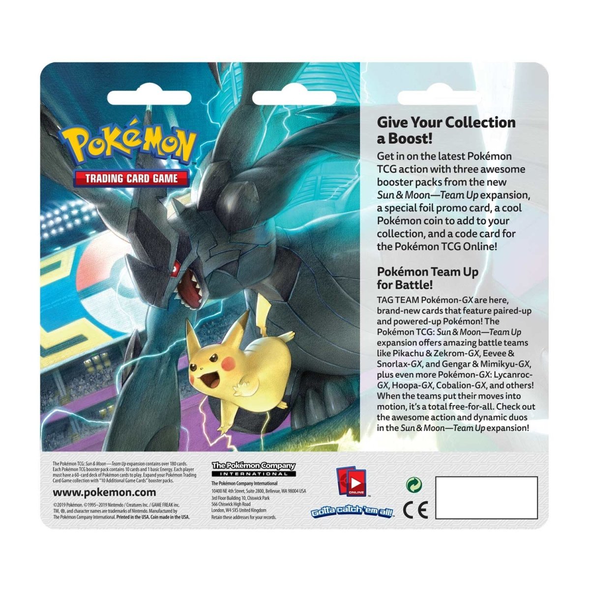 Pokémon TCG: Team Up Deoxys 3-Pack Blister