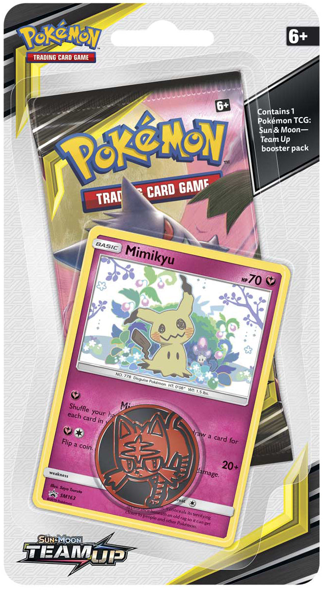Pokémon TCG: Team Up Mimikyu 1-Pack Blister