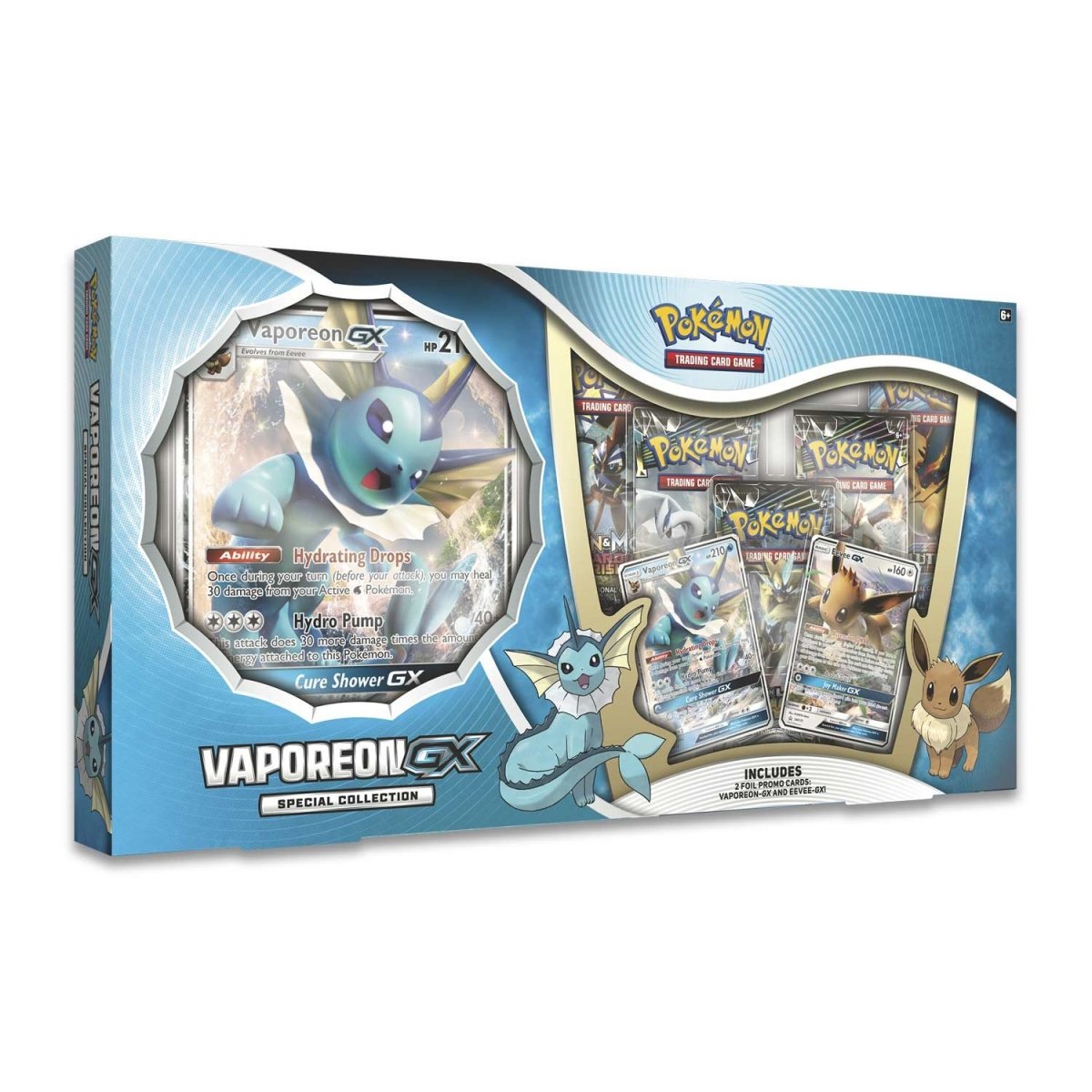 Pokémon TCG: Vaporeon-GX Special Collection