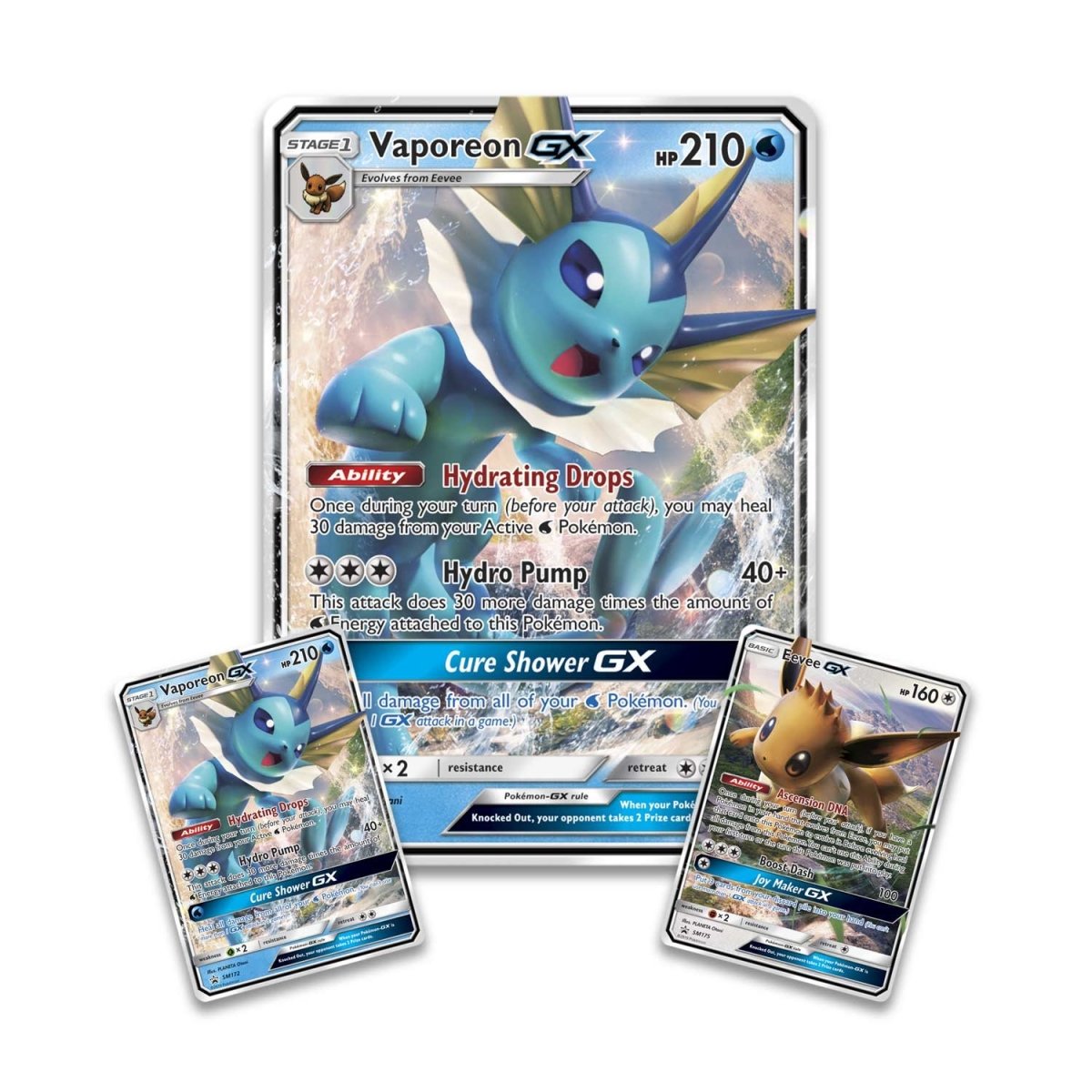 Pokémon TCG: Vaporeon-GX Special Collection