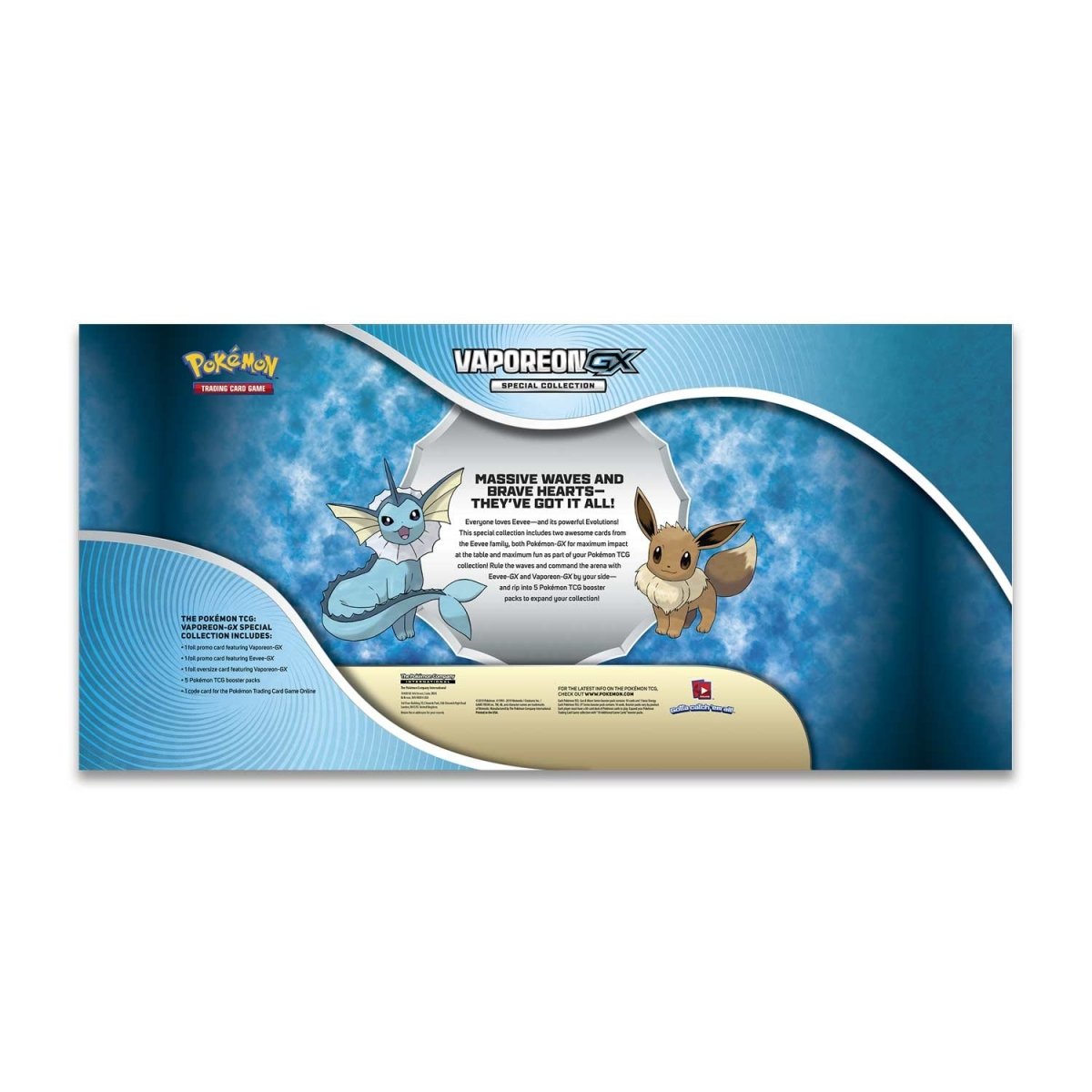 Pokémon TCG: Vaporeon-GX Special Collection