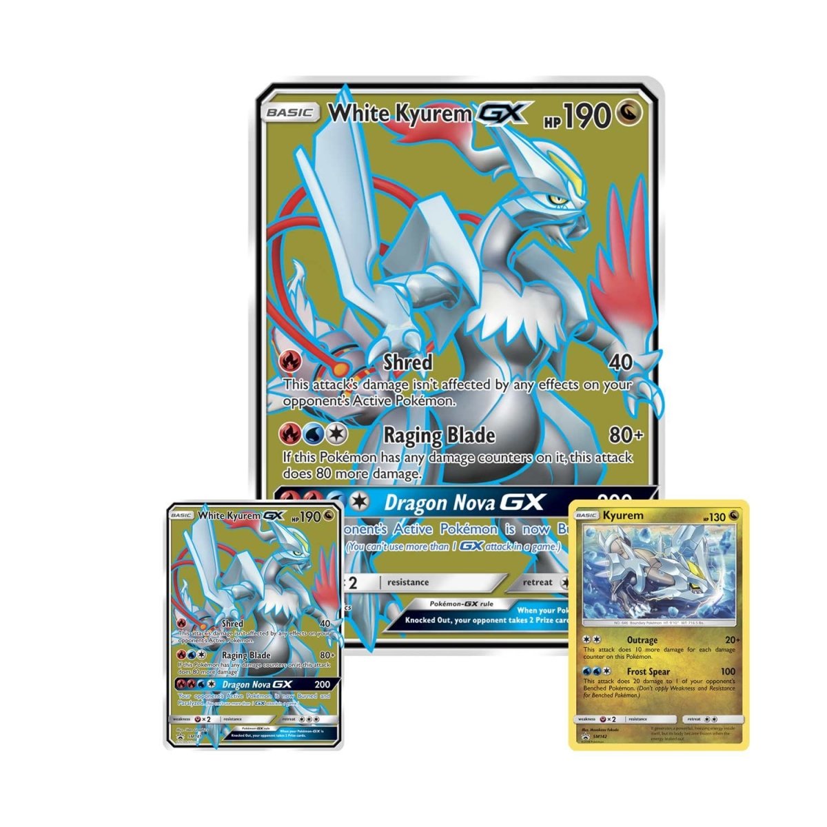 Pokémon TCG: Dragon Majesty Special Collection—White Kyurem-GX