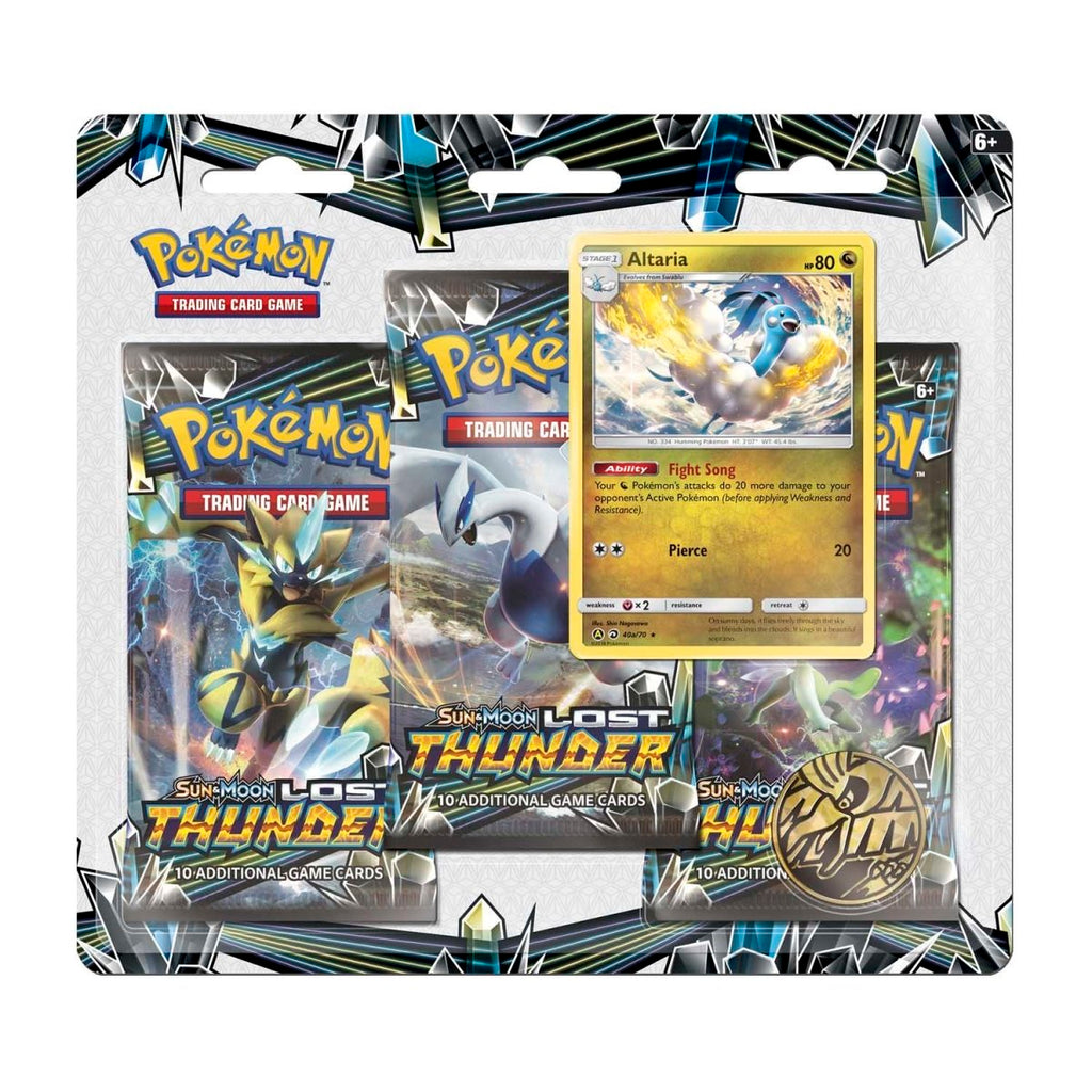 Pokémon TCG: Lost Thunder Altaria 3-Pack Blister
