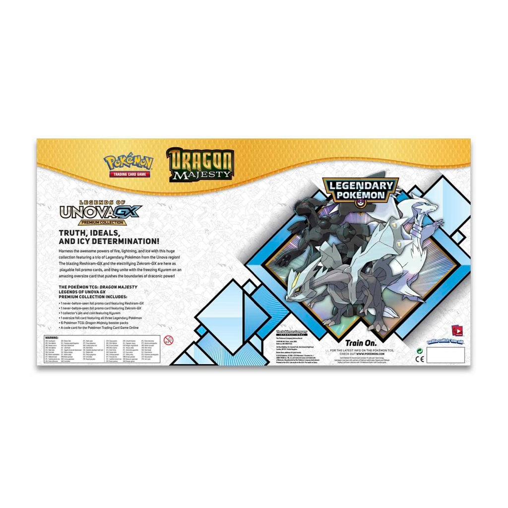 Pokémon TCG: Dragon Majesty Legends of Unova GX Premium Collection